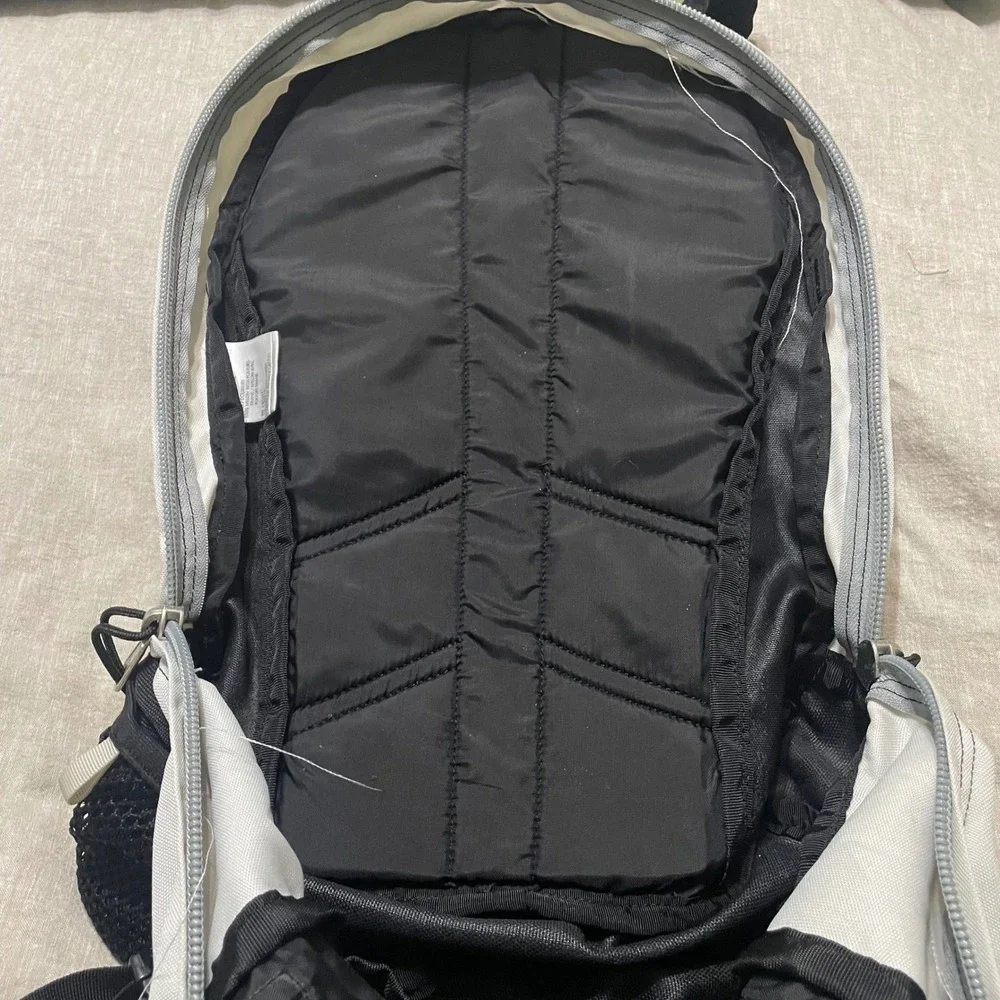 The North Face Borealis Backpack Y2K Green Gray Black Hiking Gorpcore Laptop